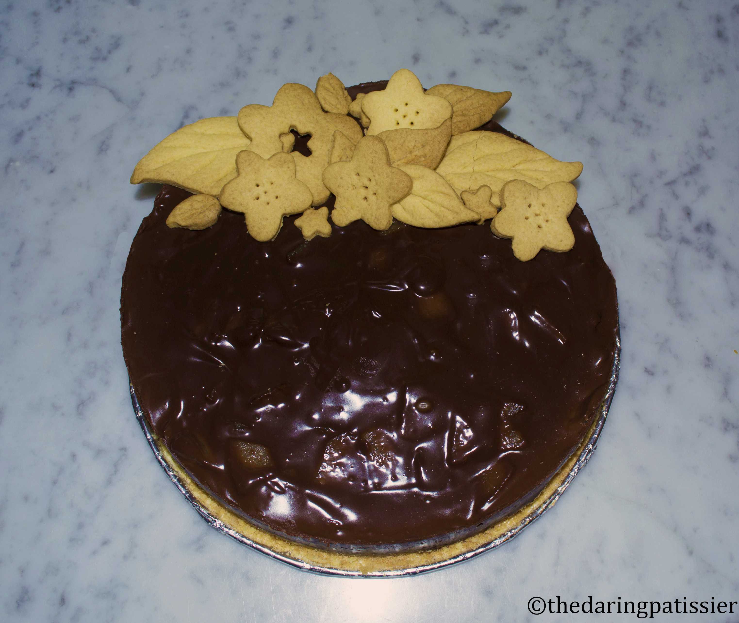 Crostata senza glutine >> cioccolato fondente e pere