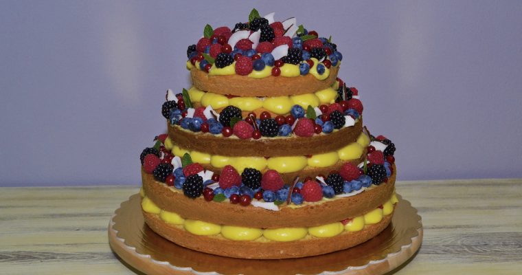 Torta su commissione no. 1 (40 persone)