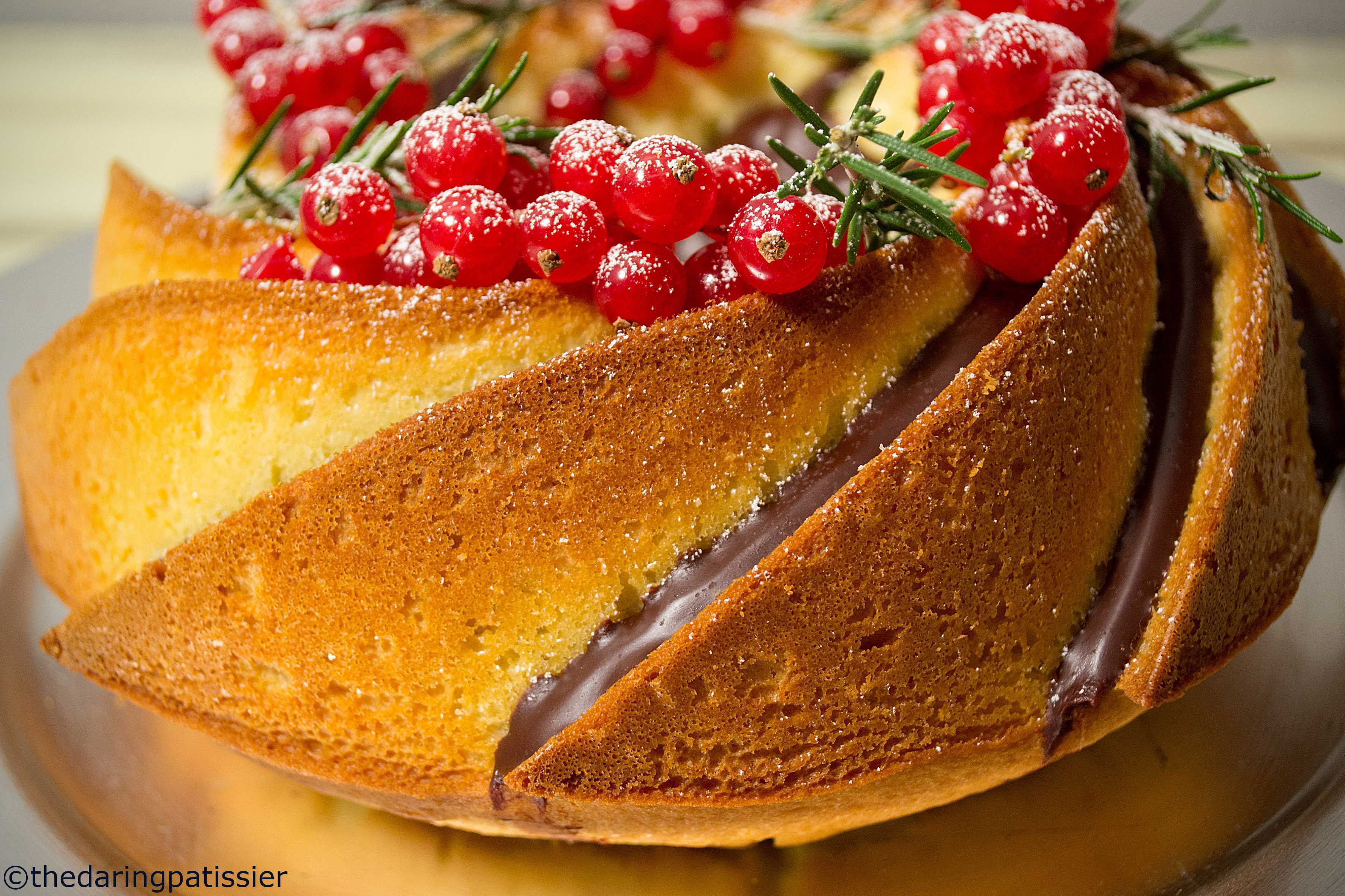 Bundt cake >> Winter wonderland