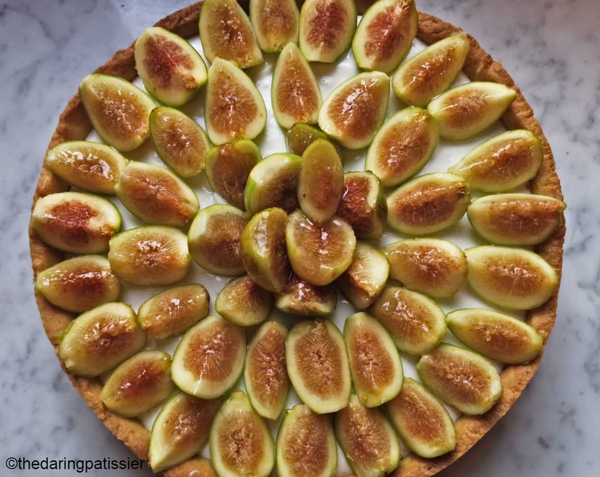 Crostata >> fichi e mousse al limone