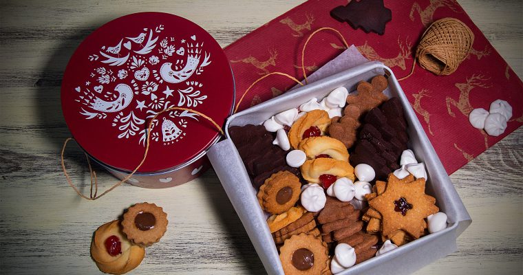 Assortimento di biscotti al burro