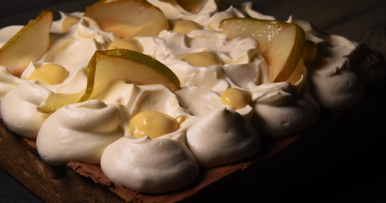 Crostata >> pera e caffè