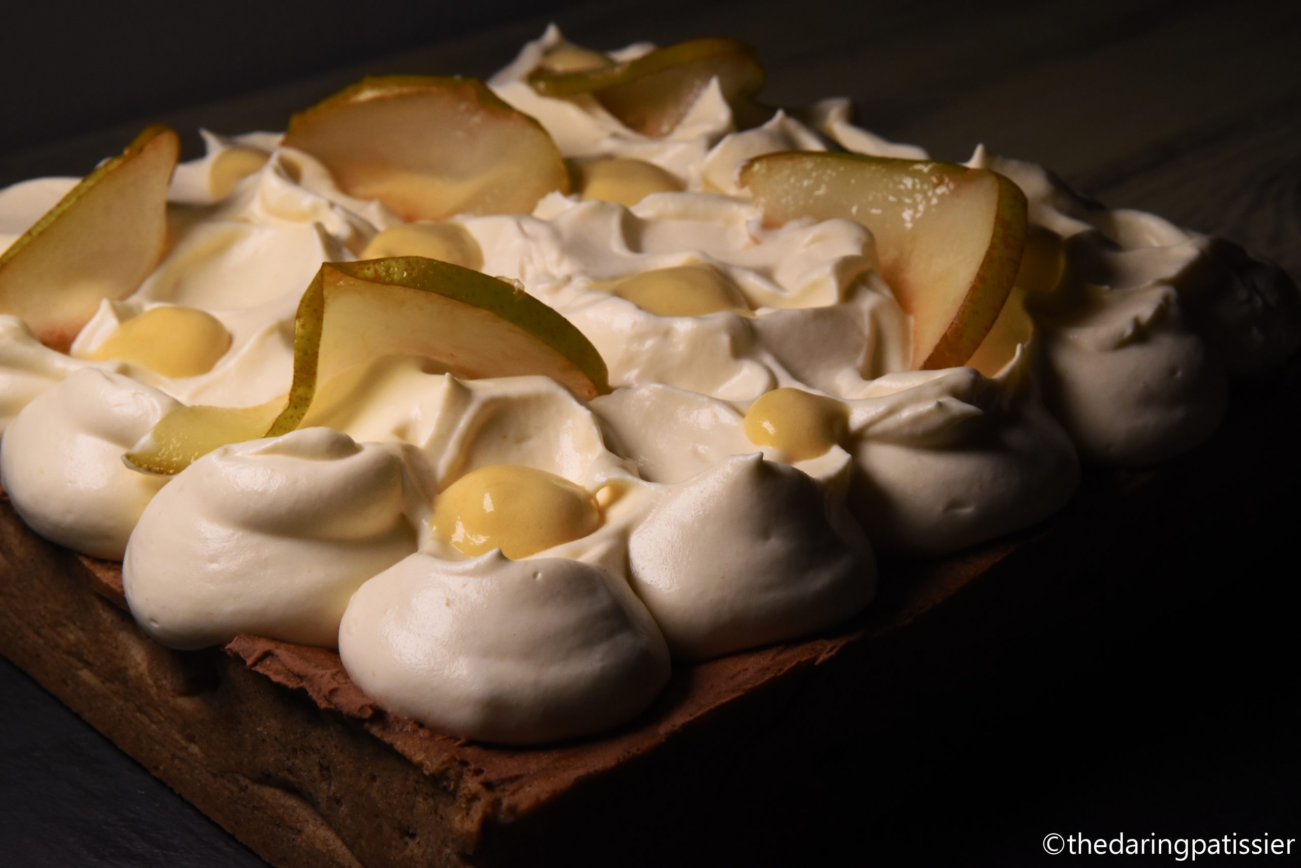 Crostata >> pera e caffè