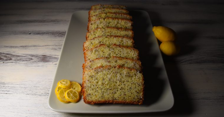 Plumcake >> limone e semi di papavero